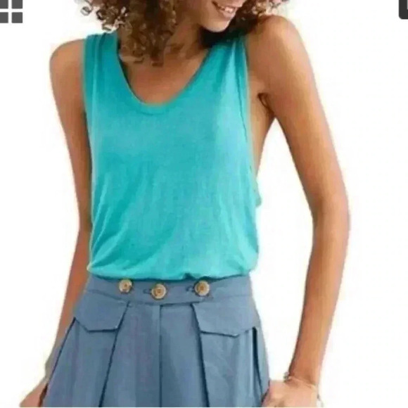 We The Free Tops - New with tags sea turquoise we the free tank top in size small